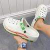Pantofi de peșteră pentru bărbați, Tendință de modă de vară, Versatili, Sandale cu talpă groasă, Antiderapante pentru ținută casual, Pantofi cu găuri respirabili și confortabili
