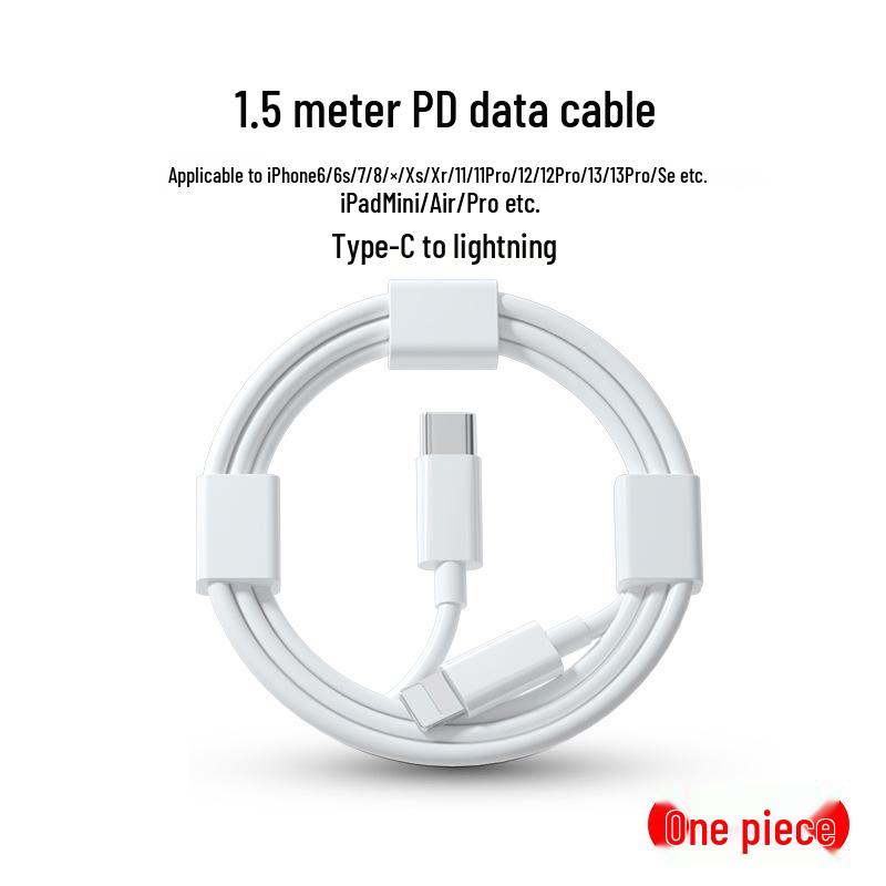 30W Charger and Cable Set for iPhone 15/14/13/12 Pro with Mobile Phone Case