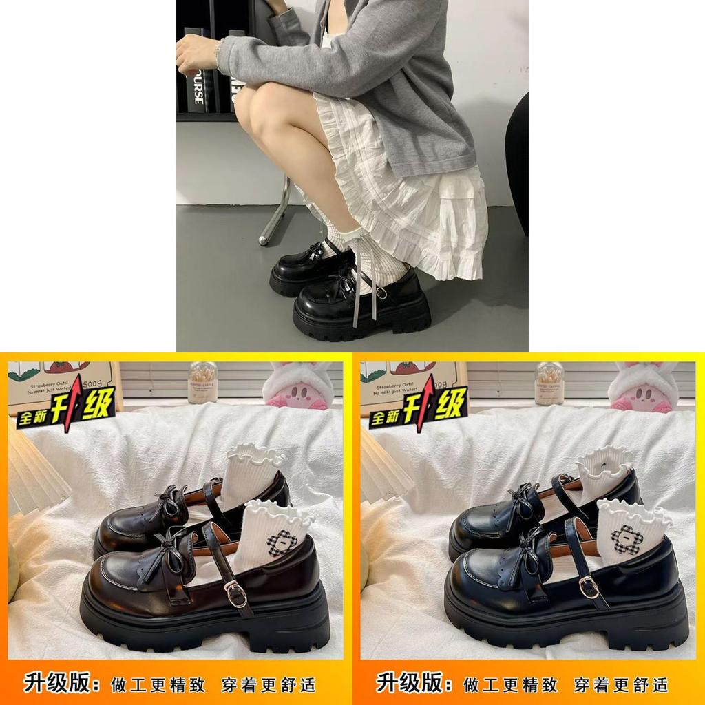 Mary Jane Shoes For Women With Platform Thick Heel Fall Casual Footwear