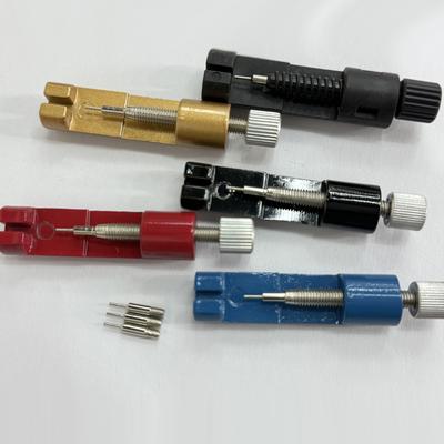 Metal Watch Repair Tool Strap Link Pin Remover for Watchmakers with Pack of 3 Extra Pins Mini Watchband Tools Remover Adjust