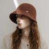 Slope-shaped Asymmetrical Bucket Hat Wine H042WN