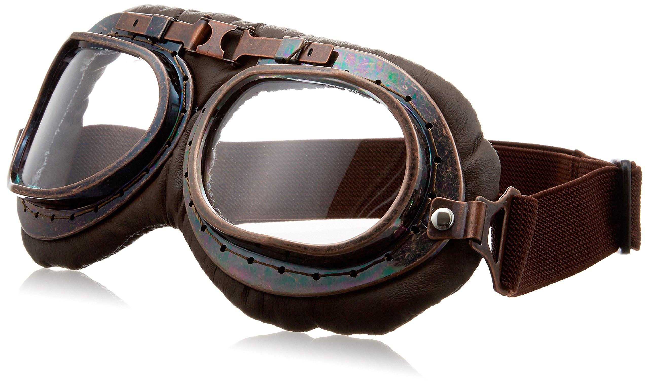 

Speed Pit TNK Industrial Speed Pit Vintage 80077 Goggles, Bronze,