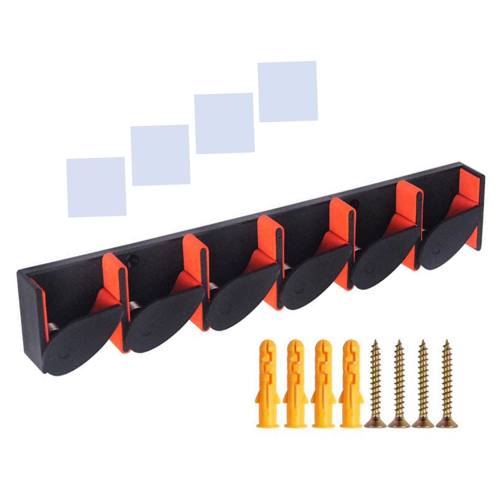 

Fishing Rod Holders for Garage Fishing Rod Holder Organizers Wall Mount Fishing Rod Rack Rod Holder Holds Up to 6 Rods помаранчевий