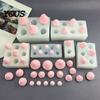 Easy Release Jelly Molds Strawberry Shaped Silicone Mold, DIY Mousse Cake Ice Cream for Chocolate Maker, Baking Resin Candle Soap Making Craft