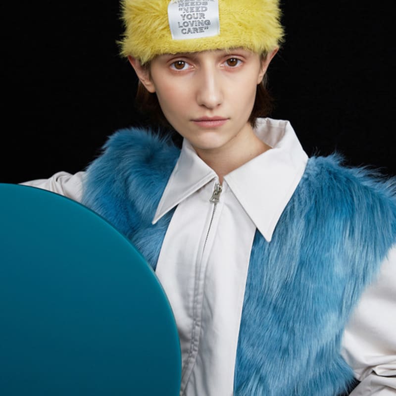 

AWESOME NEEDS AWESOME KNIT WARMER_YELLOW FREE