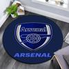 Arsenal Pattern Round rug,Carpet Rug for Living Room Bedroom Playroom ,Non-slip Floor Mat,Holiday Gifts and Birthday Gifts.