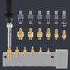 Heat Insert Nut Iron Tips Head M2 M3 M4 M5 M6 M8 Brass Thread Embedded Kit Heat Insertion Tool For 3D Printer Soldering Iron