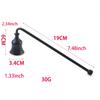 Candle Damper Candle Stainless Tool Long Handle Bell Extinguisher Accessory Wicks Out Steel Extinguish Putting Accessories