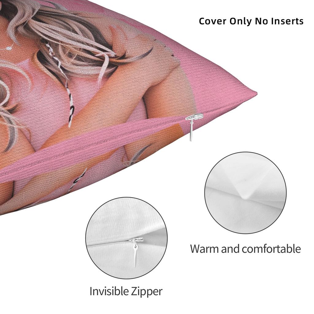 Pillow Cover Singer B-Britneyy S-Pearss Cute Funny Pillow Case For Sofa Home Decoration Pillowcases