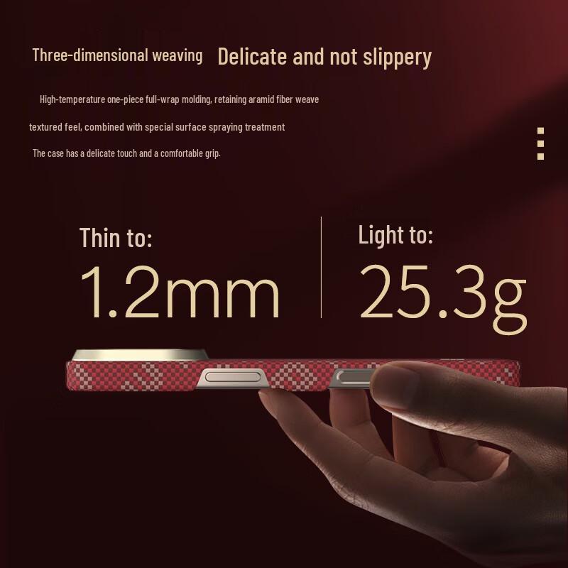 Mr. Blue Gorilla Kevlar Magnetic Case for iPhone 16 Pro Max