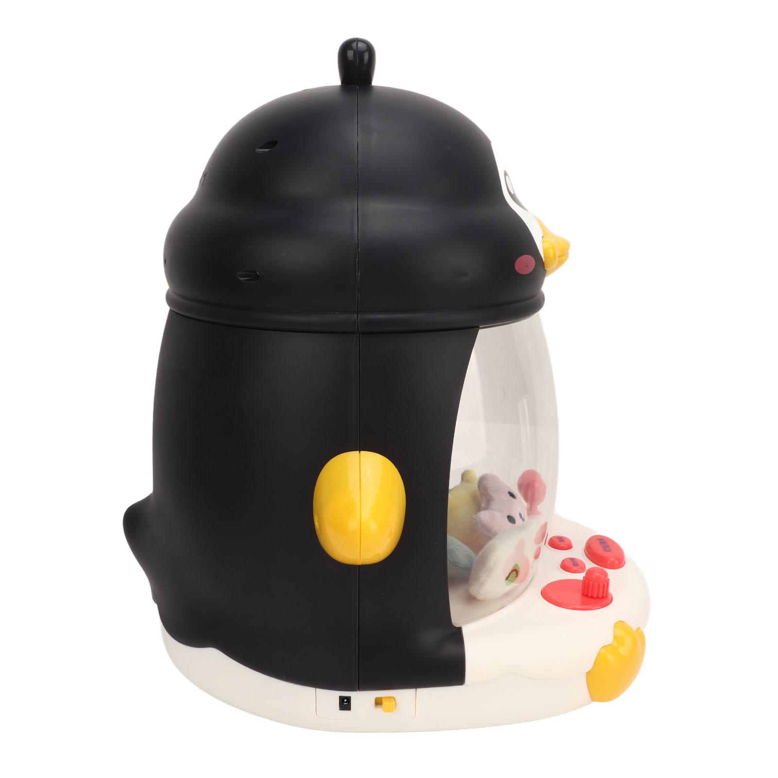 Mini Claw Machine with 8 Dolls Electronic Mini Doll Grabber Machine with USB Cable for Kids