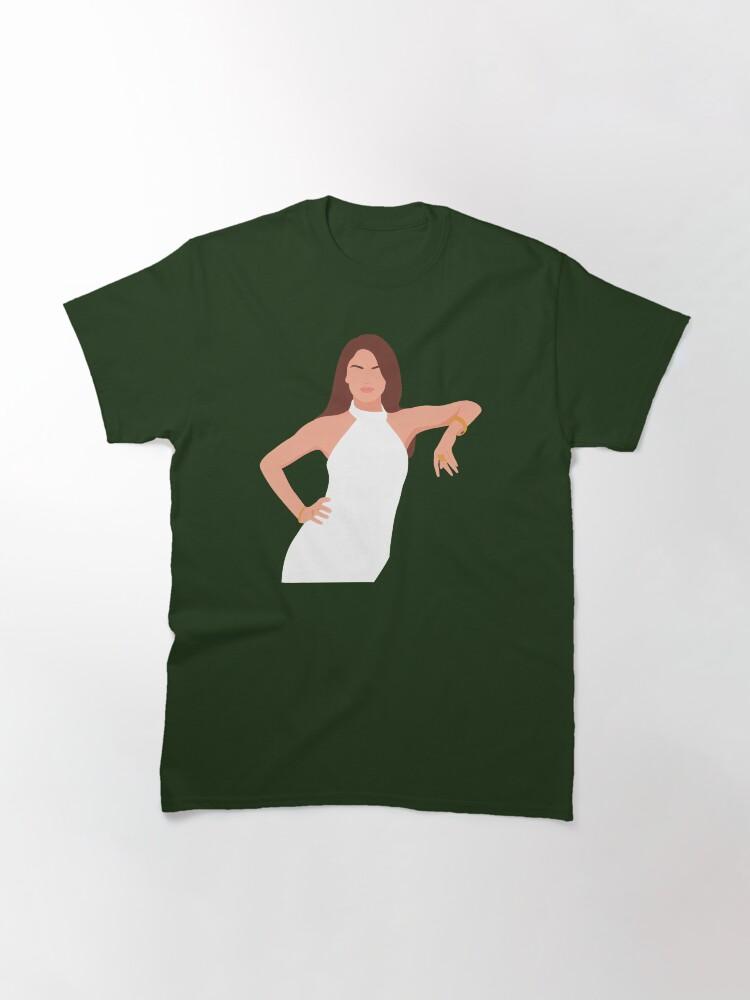 Selena Gomez Lineless Illustration Classic T-Shirt