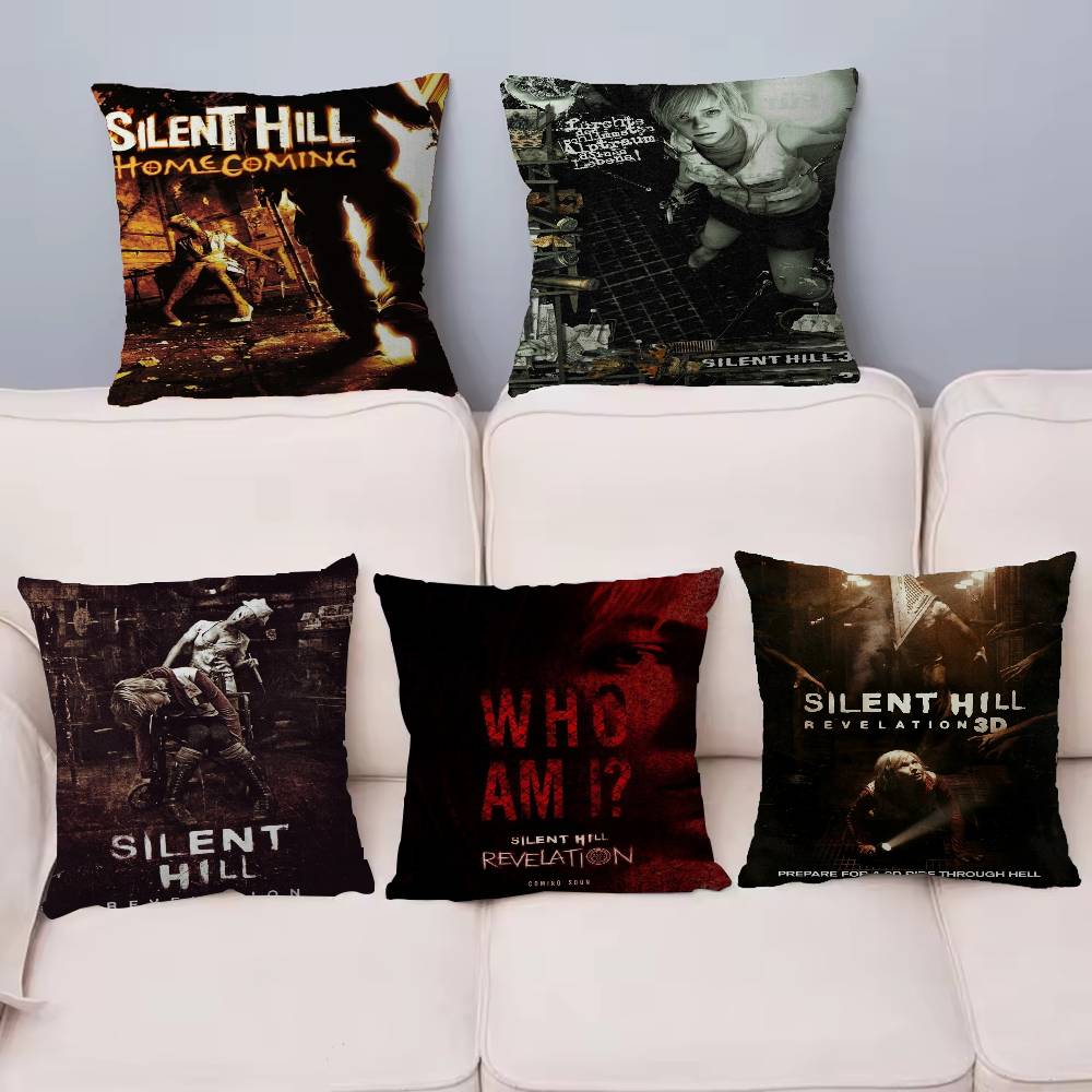 Classic Movie Horror Thriller Silent Hill Pillowcases Home Bedding Decorative Pillow Cover Wedding Super Soft Pillow Case