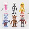 Five Nights At Freddy's FNAF Figurines Animatronics Set of Toys 6 Cm 10-11 Cm