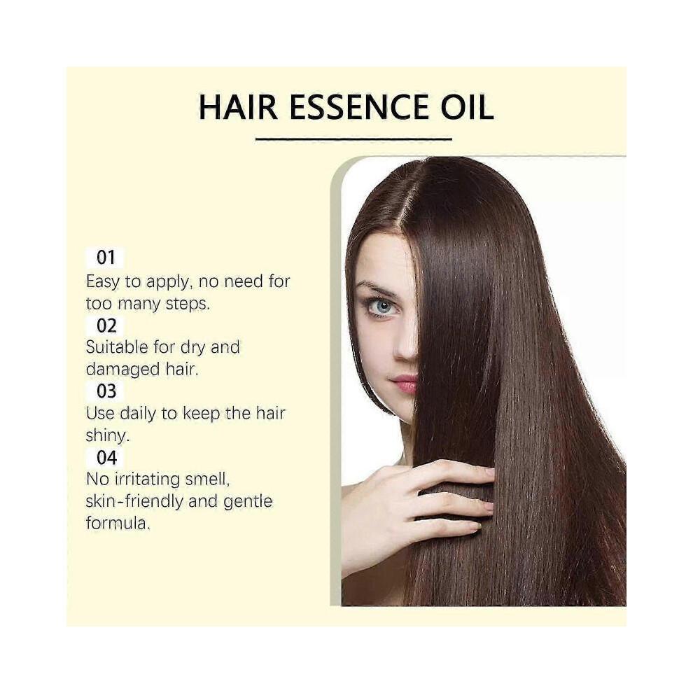 (3pcs)Natural Hair Essence Oil, Promotes Growth, Promotes Hair volume,Soothes & Nourishes Scalp, for Frizzy and Damaged, Suitable for Men and Women