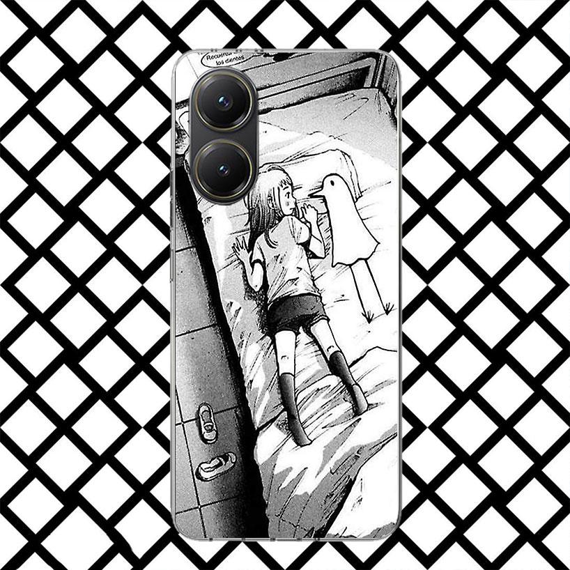 Oyasumi Punpun Phone Case for Xiaomi Poco F7 Ultra X7 X6 X5 Pro X4 Gt M8 M7 Redmi 15 15C 13 13C 12 12C Soft Cover Fundas Poco F7