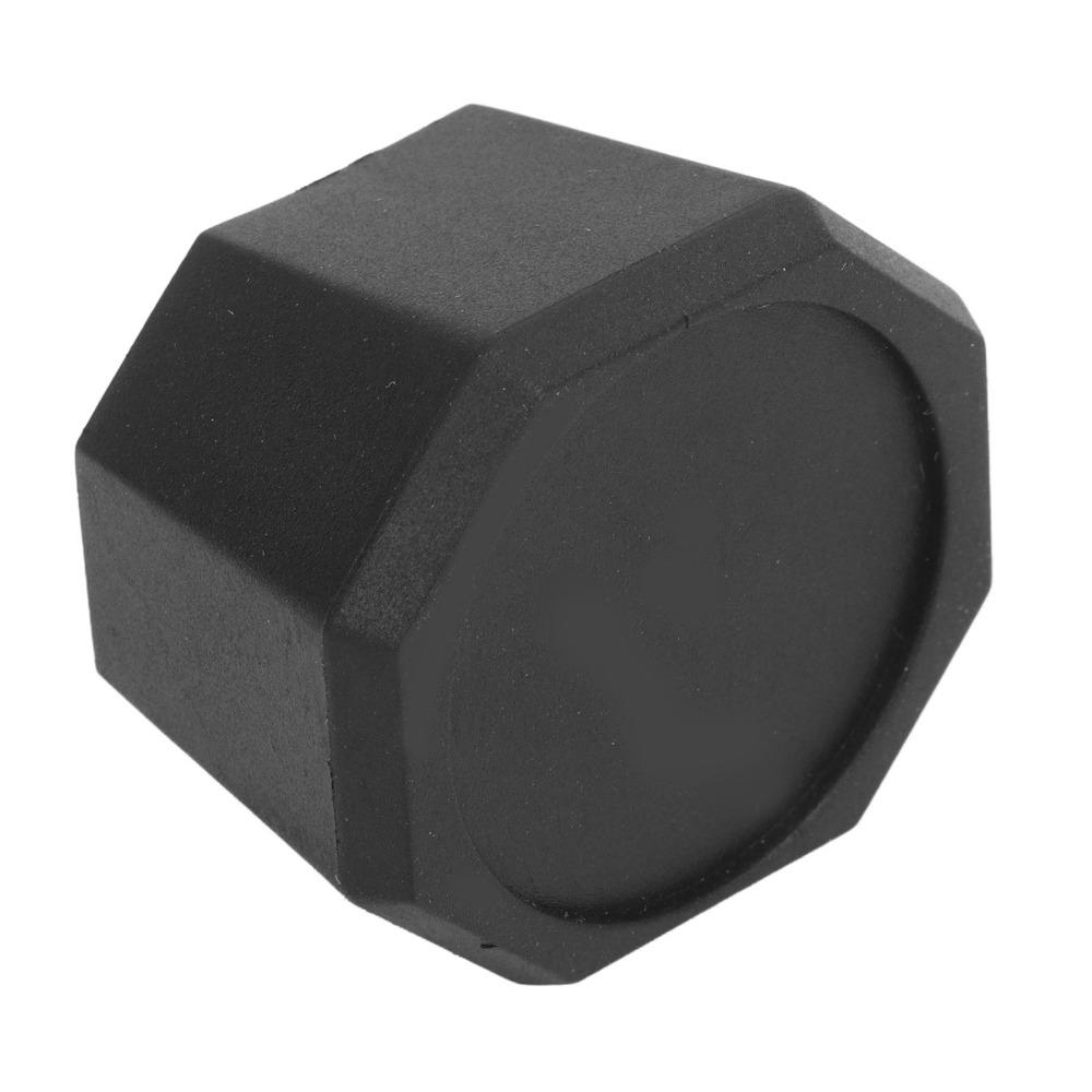 2pcs ABS Tennis Racket Butt Cap Black Racquetball Racket Cover  Pickleball Paddles