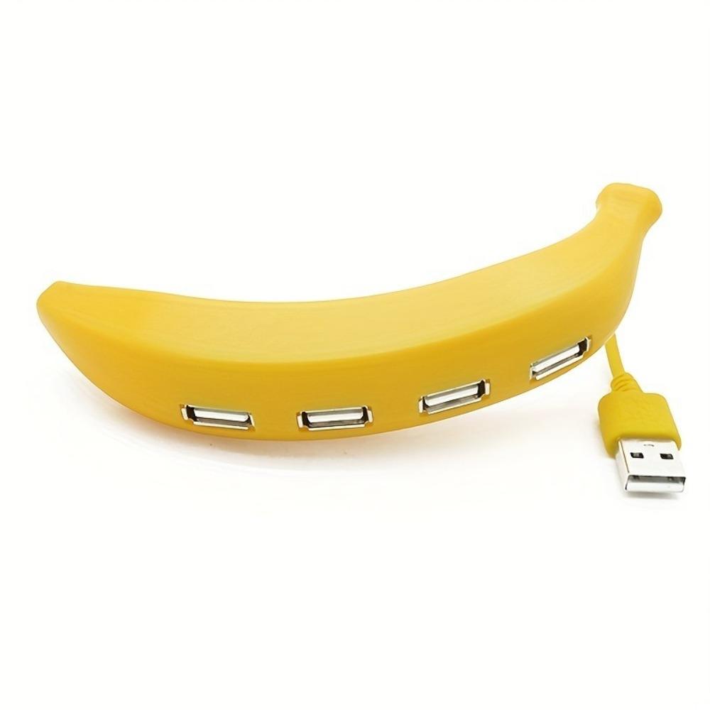 

USB 3.0 Banana USB Hub Portable Design USB Multiport Adapter USB Adapter Station Data Transfer USB
