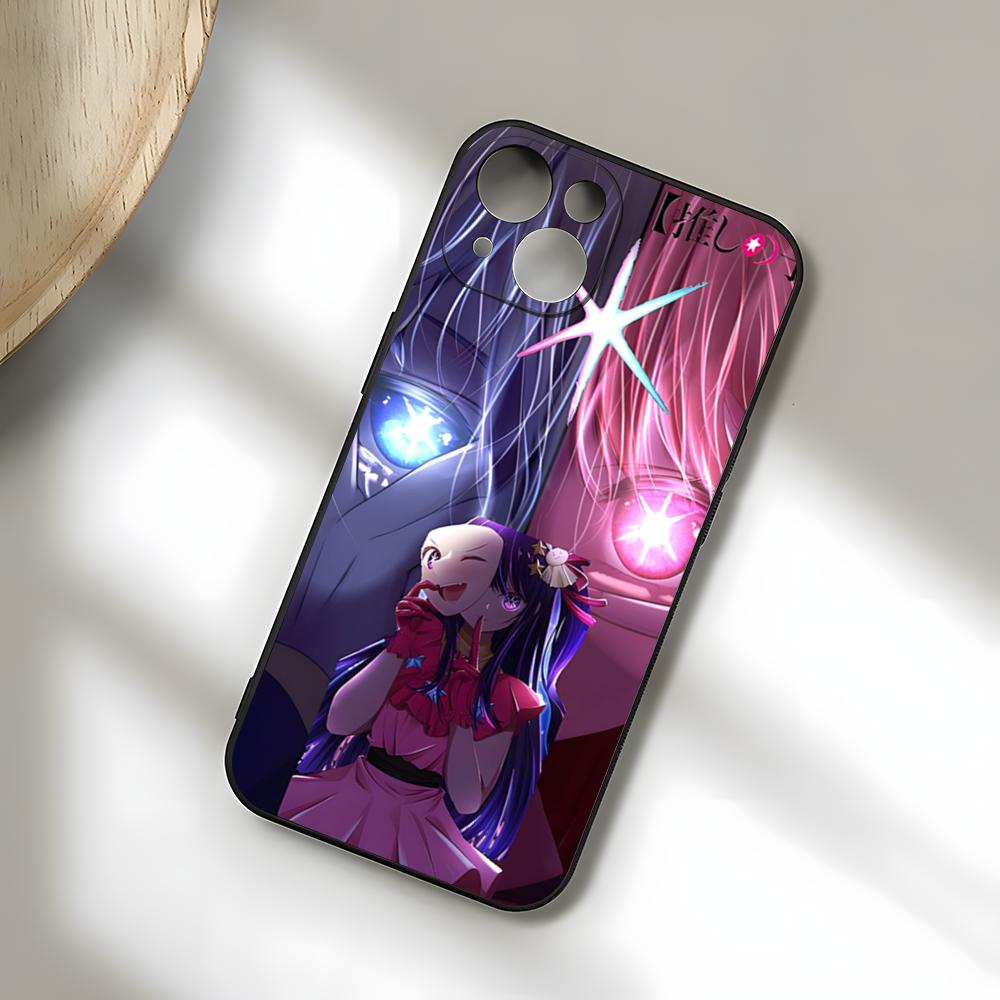 Anime Oshi No Ko Phone Case For IPhone 17 Pro Max 15 Pro 16 14 Plus 12 13 Mini 11 Pro Shockproof Soft Cover