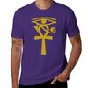 Egyptian Eye Of Horus Ankh Egypt Archaeologist Tshirt Sublime Quick Drying T Shirts For Unisex Cotton