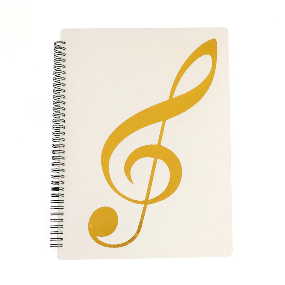 Sheet Music Folder Music Folders Binder Music Choral Storage Holder Band Folder, A4 Size Black Folder,40 Pockets