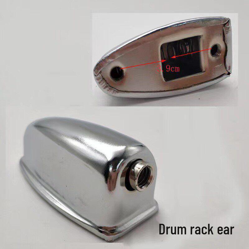 Metal Drum Lugs for Rack Tom & Snare: Double-Headed/Single-Headed Jazz Drum Accessories