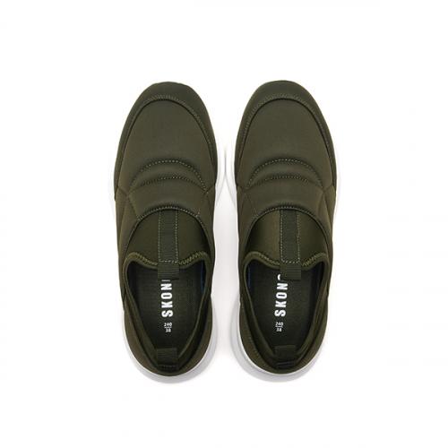 [SKONO] Revolution Padded Jogger Outsole Slip-on Khaki 359305