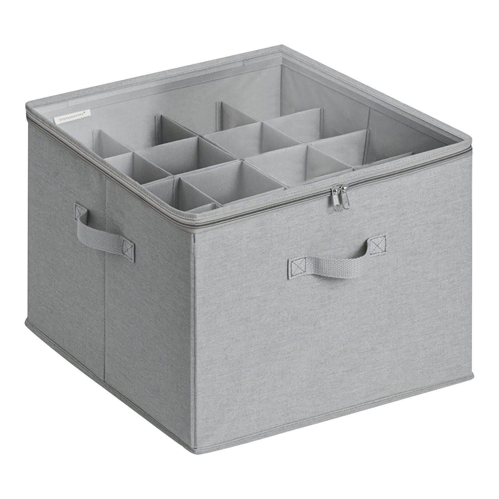 

Органайзер для обуви в гардеробе, тканевый органайзер для обуви с прозрачной крышкой, регулируемые перегородки для хранения обуви, контейнер для хранения One Size