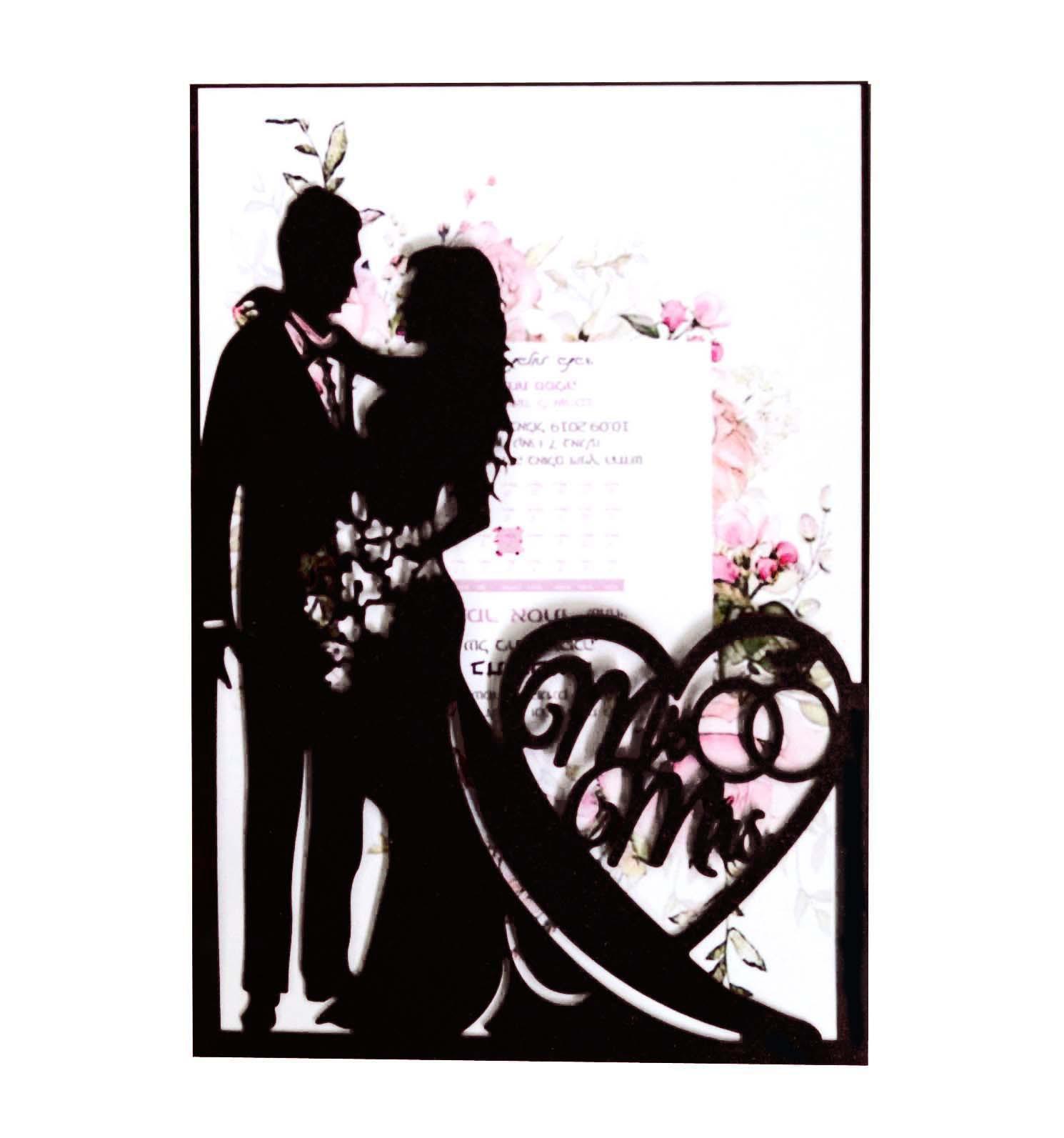 

Wedding Invitations 50pcs European Valentine s Day Greeting Card Laser Hollow Wedding Invitation Wedding Love Invitation 50 pcs