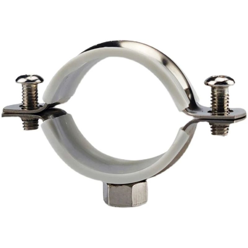 1Pcs Fastener Hardware Round Hose Clamp Nut Hoop Expansion Screw Suspension Pipe Holder Pipe Fitting 20mm-90mm Tube Clip Bracket