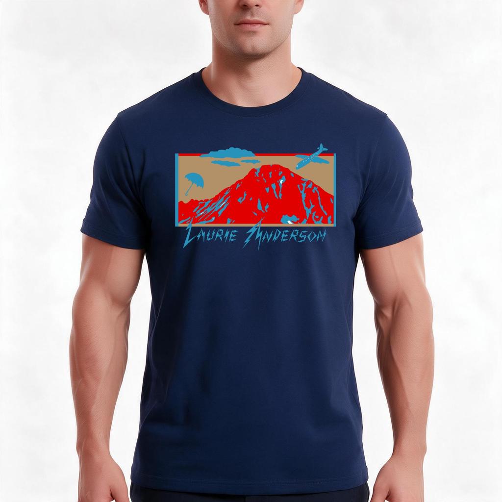 Laurie Anderson Mr Heartbreak Tshirt Summer Casual Cotton Tee Oversized Streetwear Tops Vintage Graphic Print 100 Cotton
