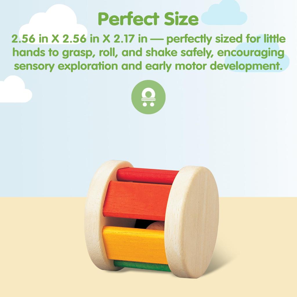PlanToys Japan Roller 5.5x6x6cm Wood 0522000