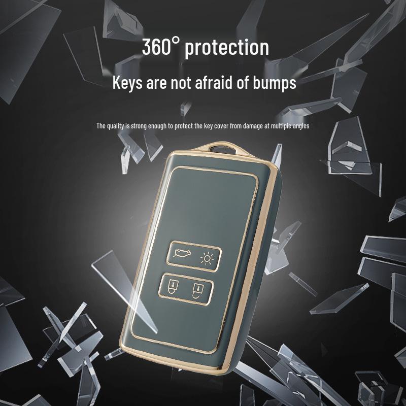 Renault Key Cover for Koleos, Kolebin, Kolejia, and Espace - Car Remote Protective Shell