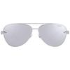Light Grey Silver Mirror Pilot Men S SunglaSSeS Ve2283 10006g 61