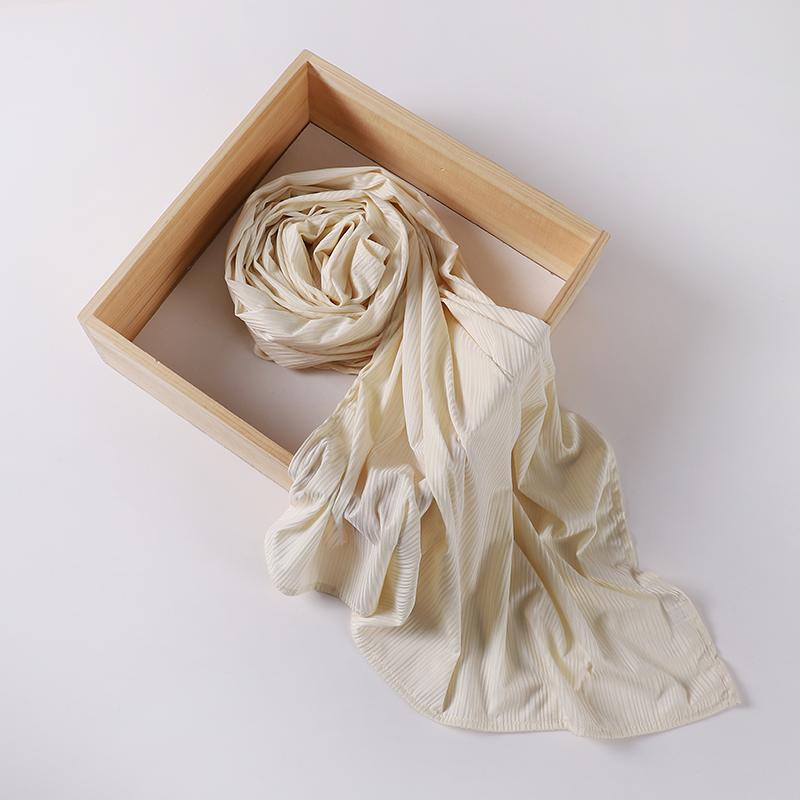 Ribbed Jersey Hijab Muslim Plain Scarf Crepe Hijab Scarf Soft Islamic Shawl Wraps Headband Voile Femme Musulman