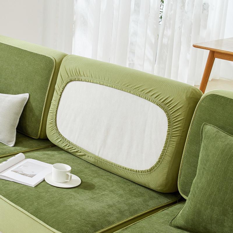 Sofa Cover Matcha Green High-Grade Universal All-Inclusive Sofa Chenille Non-Slip Four Seasons Cushion
