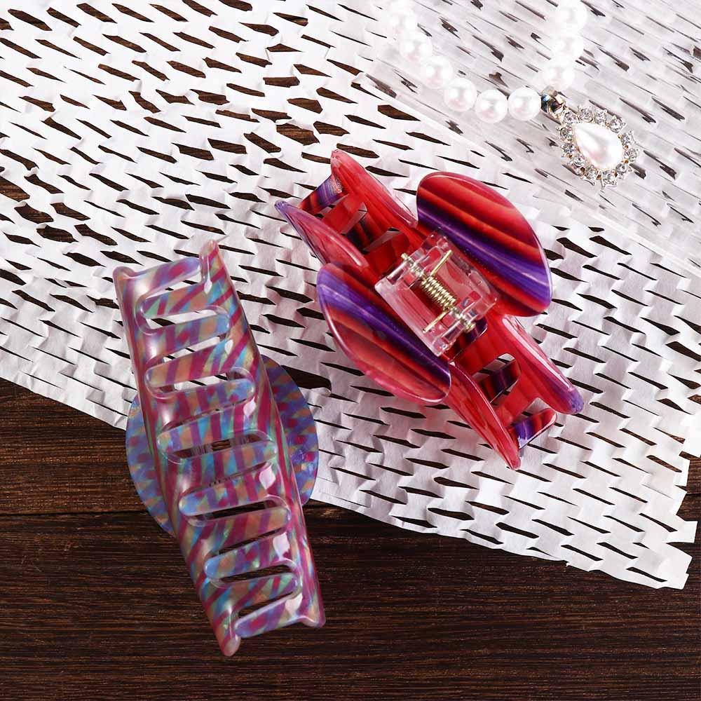 Korean Style Hair Claw Clip Acrylic Acrylic Shark Clip Temperament Flower Hair Claw  Girl