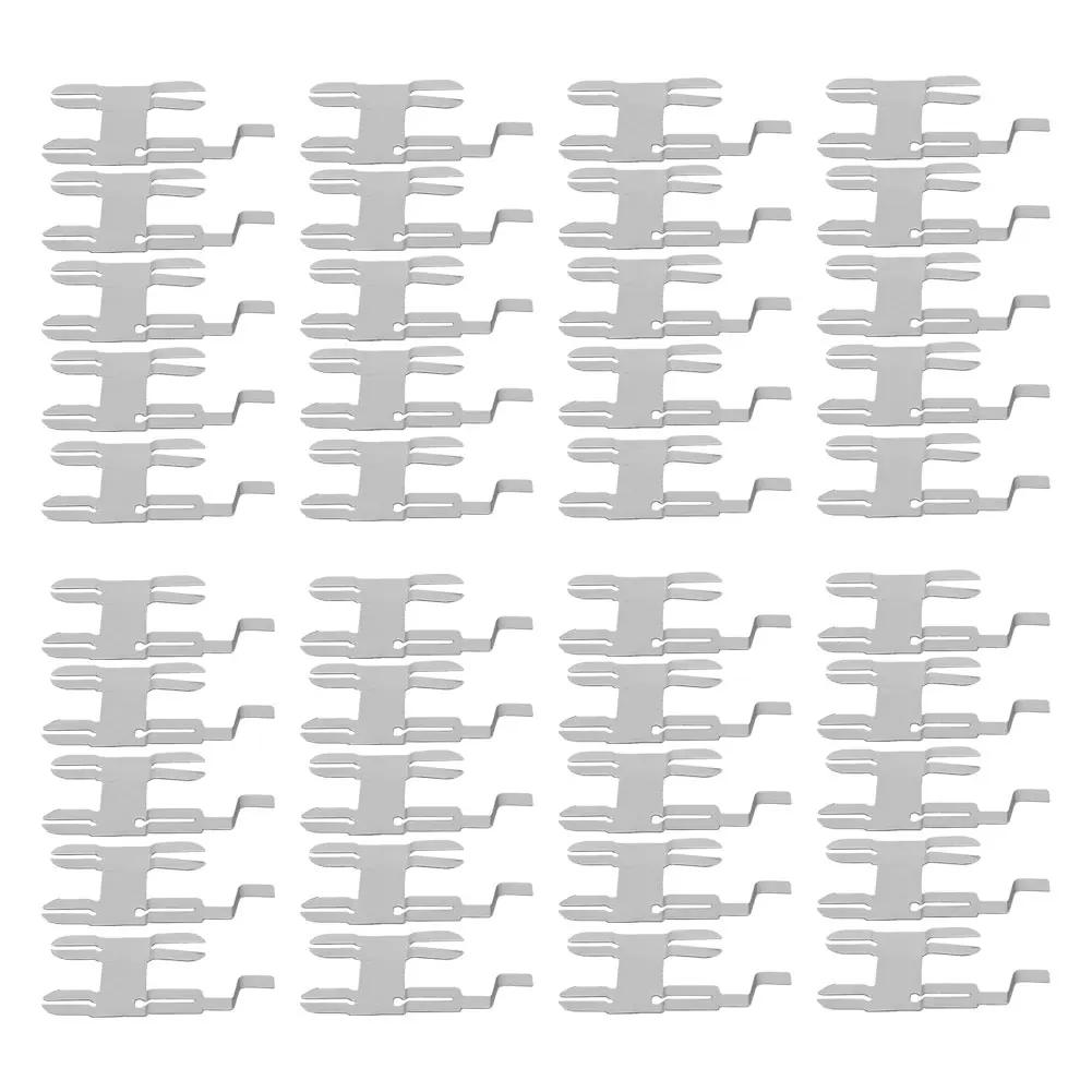 Nickel Plated Steel Strap Strip For Battery Pack Spot Welding 10 Sets (60pcs) Stable Performance Good Welding Performance