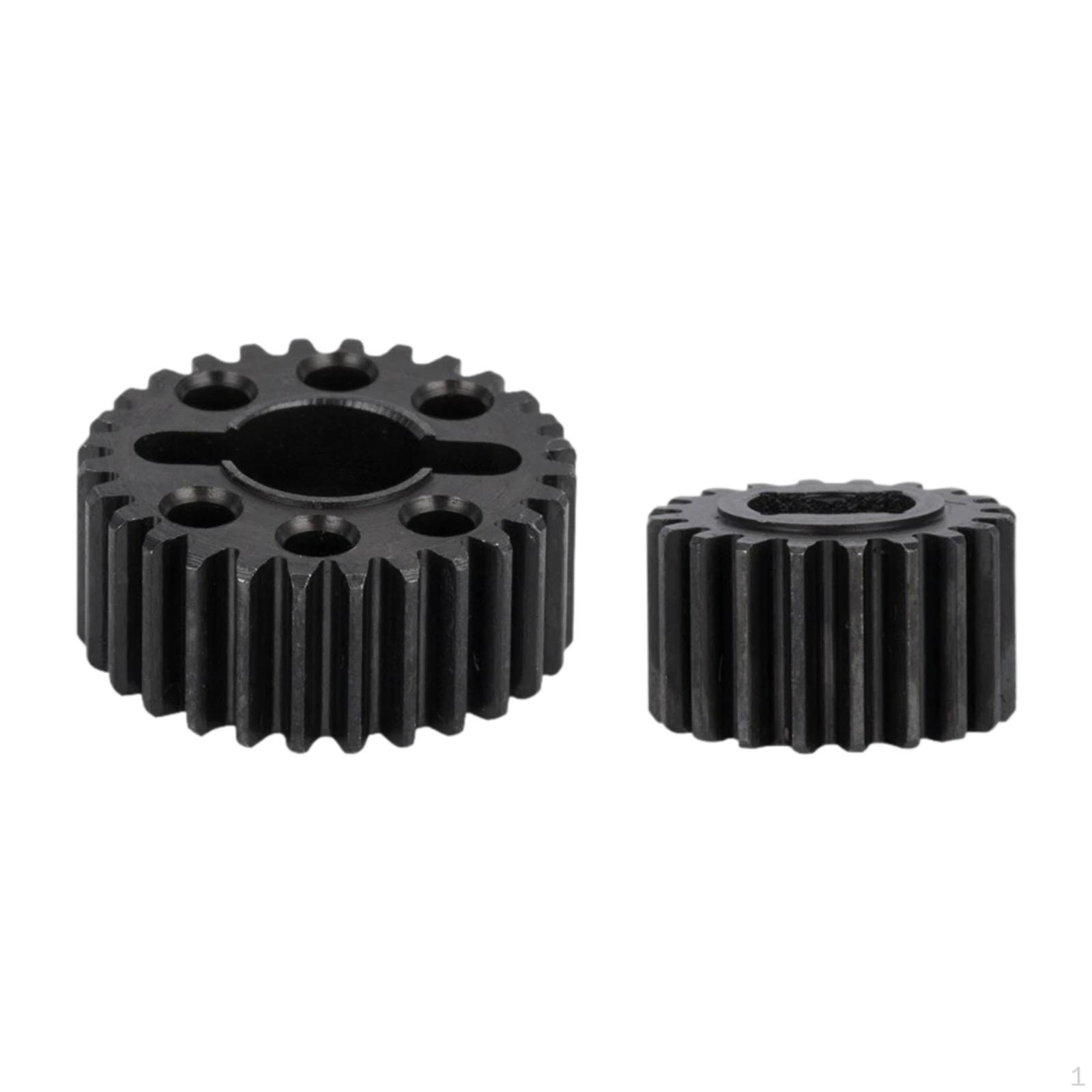 

Steel Gears 28T 20T Easy Installation Repair Parts Sturdy Spare Axles Upgrades for 1/10
