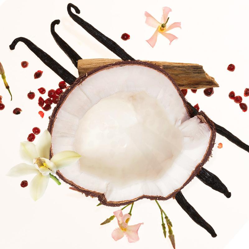 KOEC Vanilla & Coconut Fragrance Mist Perfume Refreshing Moisturizing Triple Notes Plant Fragrances Propylene Glycol