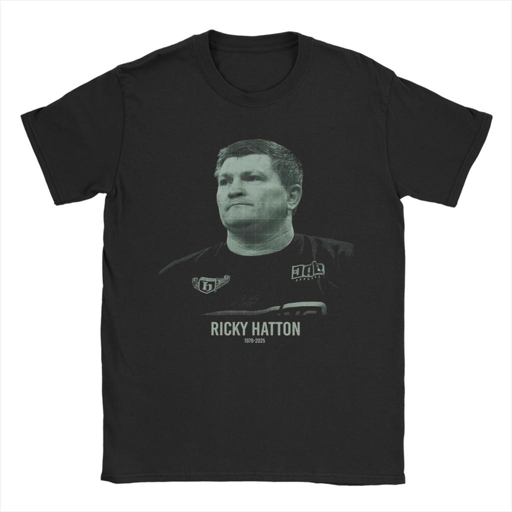 Graphic Printed Ricky Hatton T Shirt For Unisex 100% Cotton T-shirts Short Sleeve Clothing