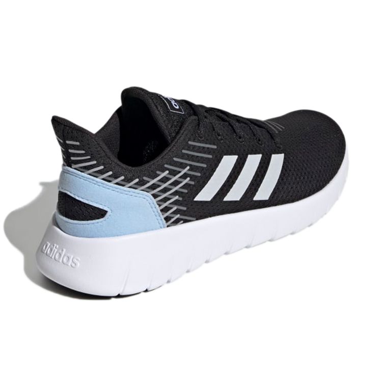 Adidas Asweerun Sports Daily Non-Slip Breathable Low-Top Running Shoes Women Sneaker Carbon-Black EE8501