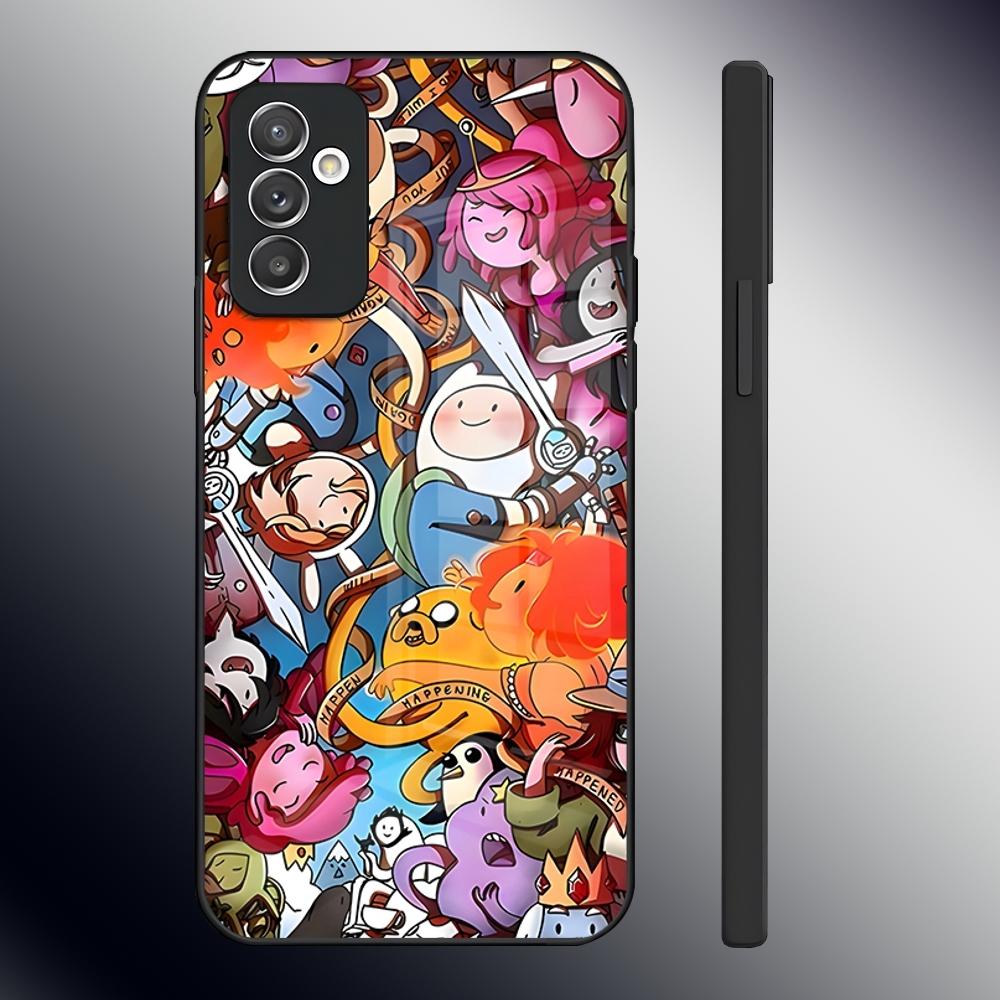 

Cartoon Network Print Phone Case For Samsung S24 Ultra S22 S23 S25 S20 Fe S21 Plus A16 A54 A34 A53 Glass Cover Samsung s21