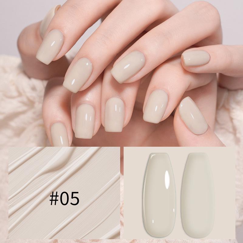 Monja 10-Color Whitening Ice Nail Gel Set - 2025 Bride Series