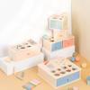 Montessori Toys for Baby Wooden Coin Box Toy Object Permanence Box Color Shape Cognition Match Educational Toy Fine Motor Toys