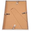ABWR-2 Picture Frames, A4 Silver Picture Frames, With Unbreakable S, Picture Frames For Family Photos, 21X30 CM