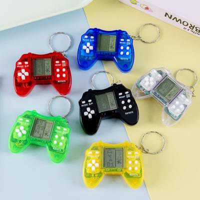 Mini Console de Jogo Portátil Retrô Tetris Pingente Chaveiro