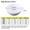1Pcs High Temperature Quartz Dish Bowl High-density Gold Silver Metal Copper Cast Silica Melting Crucible White 100-750g