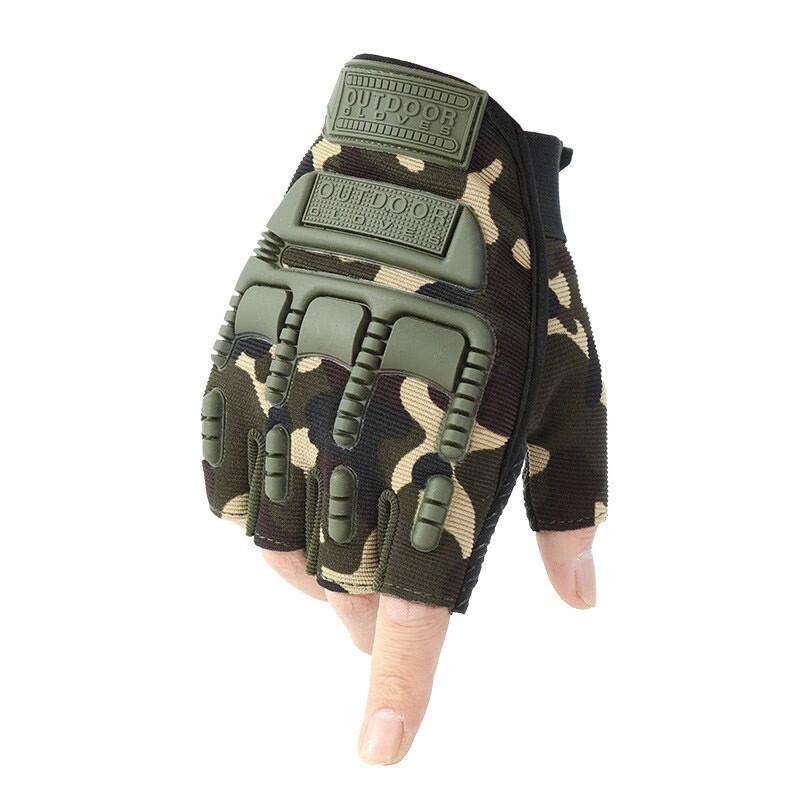 Jun Shi Half-Finger Outdoor Sports Gloves