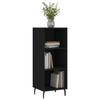 VidaXL Black Buffet 34.5x32.5x90 Cm Engineered Wood 828749